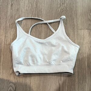 Women's Light Gray Sports Bra